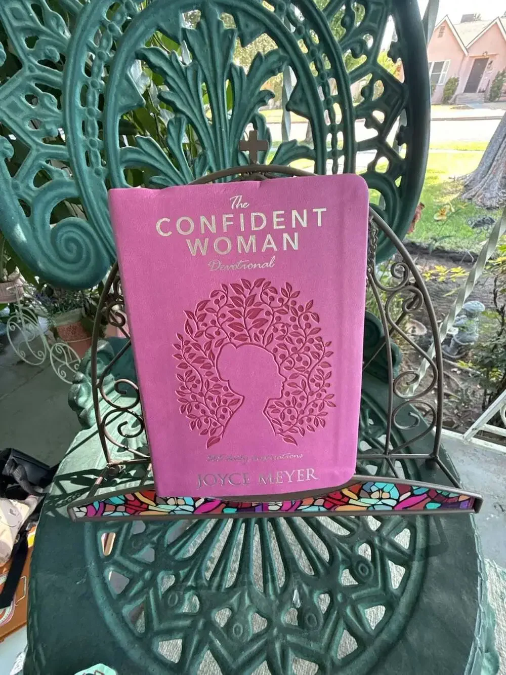 The Confident Woman Devotional: 365 Daily Inspirations by Joyce Meyer (Leather B
